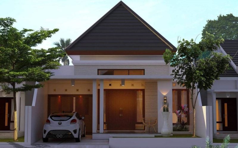 52 Ide Cantik Contoh Model Rumah Minimalis Terbaru Paling Terkenal