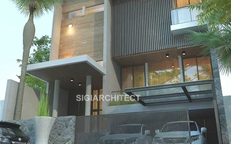 54 Gambar Rumah Minimalis 3 Lantai Kreatif Deh