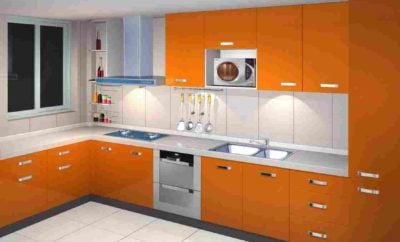 54 Inspirasi Desain Lemari Dapur Paling Terkenal