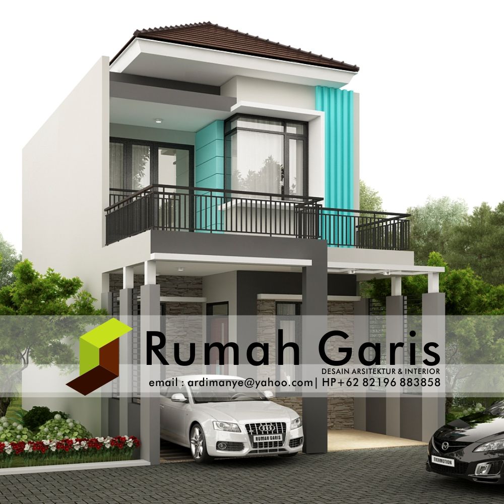 61 Trendy Tampak Depan Rumah 2 Lantai Yang Wajib Kamu Ketahui Arcadia Design Architect