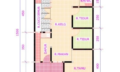 62 Ide Cantik Rumah Minimalis 7×15 Paling Terkenal