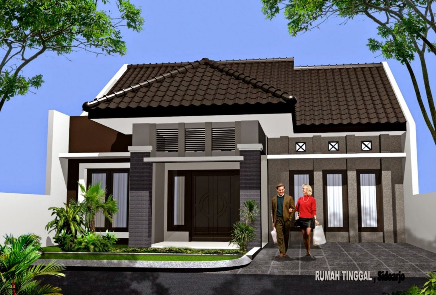 64 Ide Cantik Rumah Minimalis 9×11 Kreatif Deh