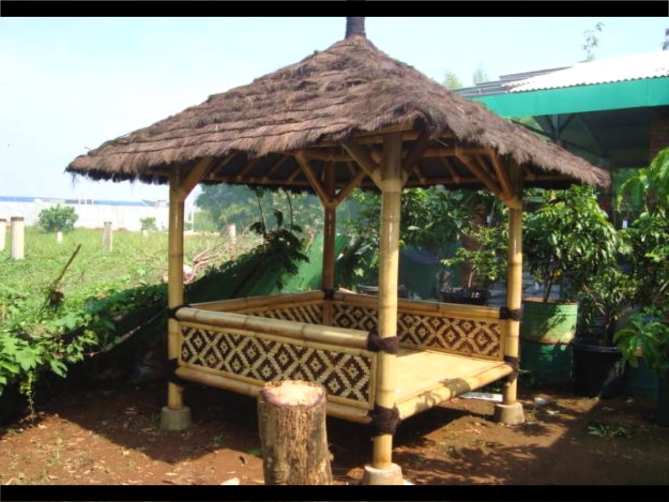 65 Ide Cantik Model Gazebo Bahan Bambu Paling Indah Yang Wajib Kamu Ketahui