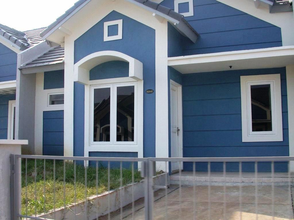 65 Ide Cantik Rumah Minimalis Biru Paling Populer di Dunia
