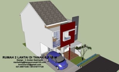 65 Terindah Desain Rumah Minimalis 4×6 Kreatif Deh