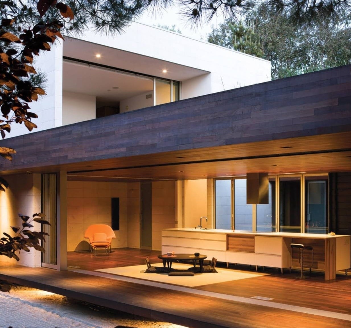 66 Ide Cantik Desain Rumah Kayu Jepang Kreatif Deh