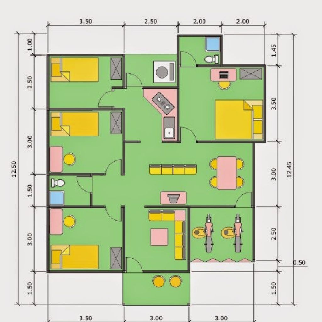 66 Inspirasi Desain Rumah Minimalis Beserta Ukuran Yang Belum Banyak Diketahui