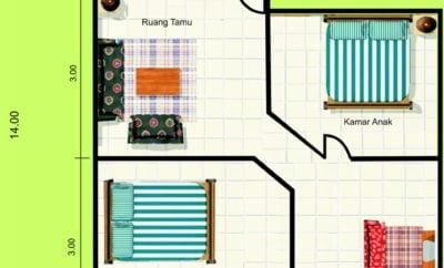 66 Ragam Seni Desain Rumah Minimalis 8×14 Terbaru 2020