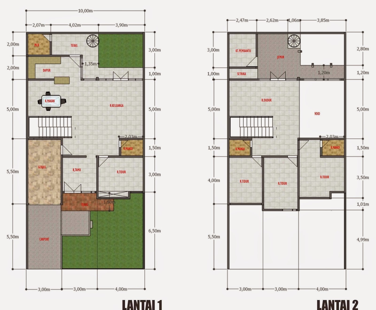 66 Terindah Desain Rumah Minimalis 10×20 Terbaru 2020