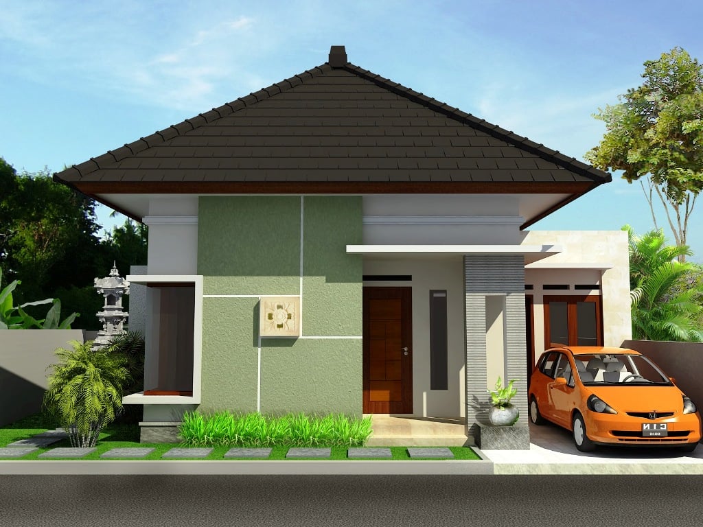 68 Inspirasi Model Rumah Satu Lantai Istimewa Banget