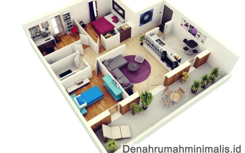 68 Inspirasi Rumah Minimalis 4 Kamar Terbaru dan Terlengkap