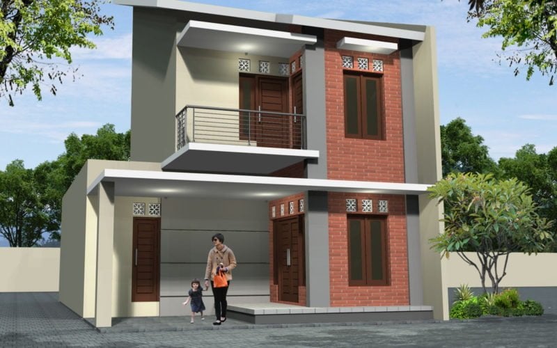 71 Trendy Rumah Minimalis Sederhana 2 Lantai Terbaru dan Terlengkap