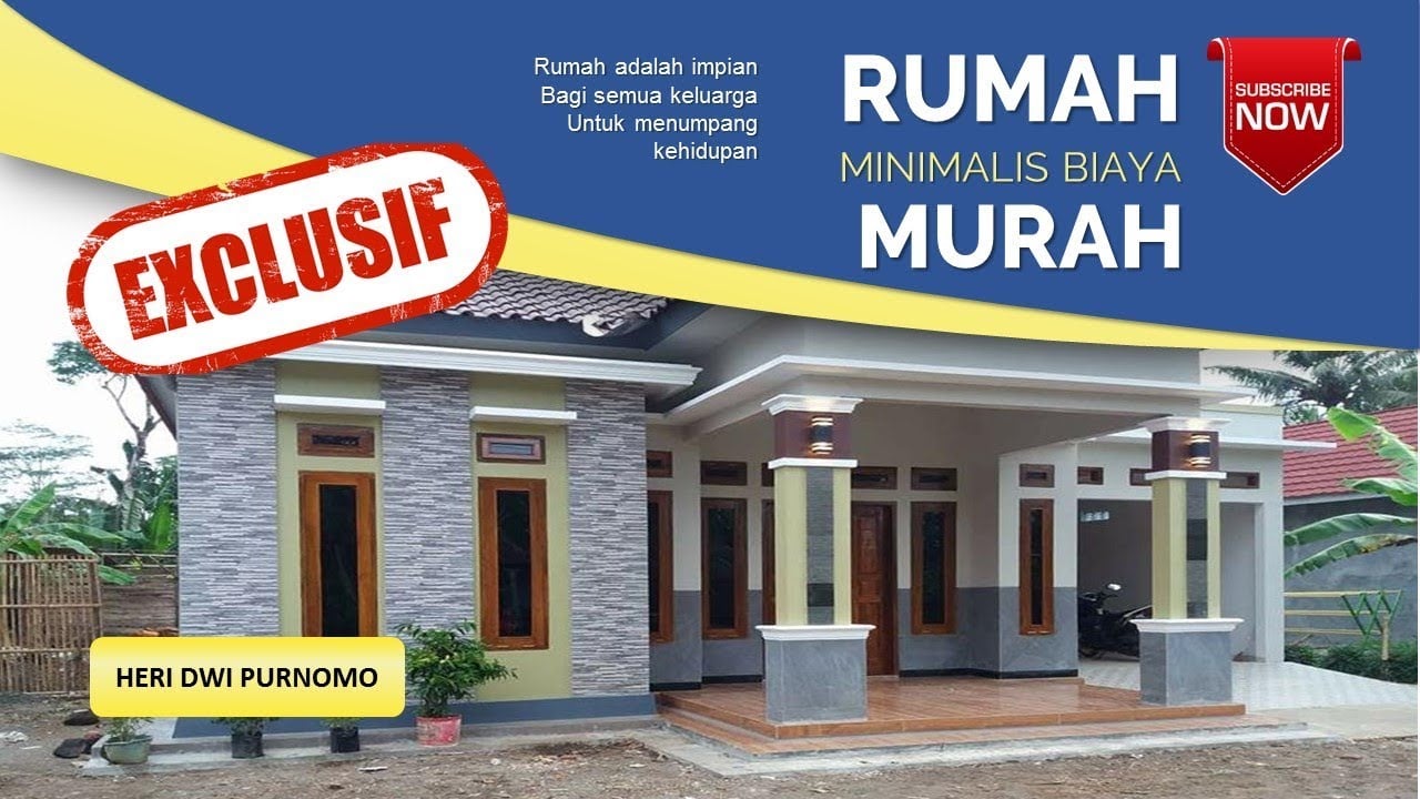 72 Gambar Rumah Minimalis Harga Murah Kreatif Deh