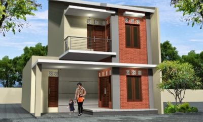 72 Ragam Seni Model Atap Rumah Minimalis 2 Lantai Kreatif Deh