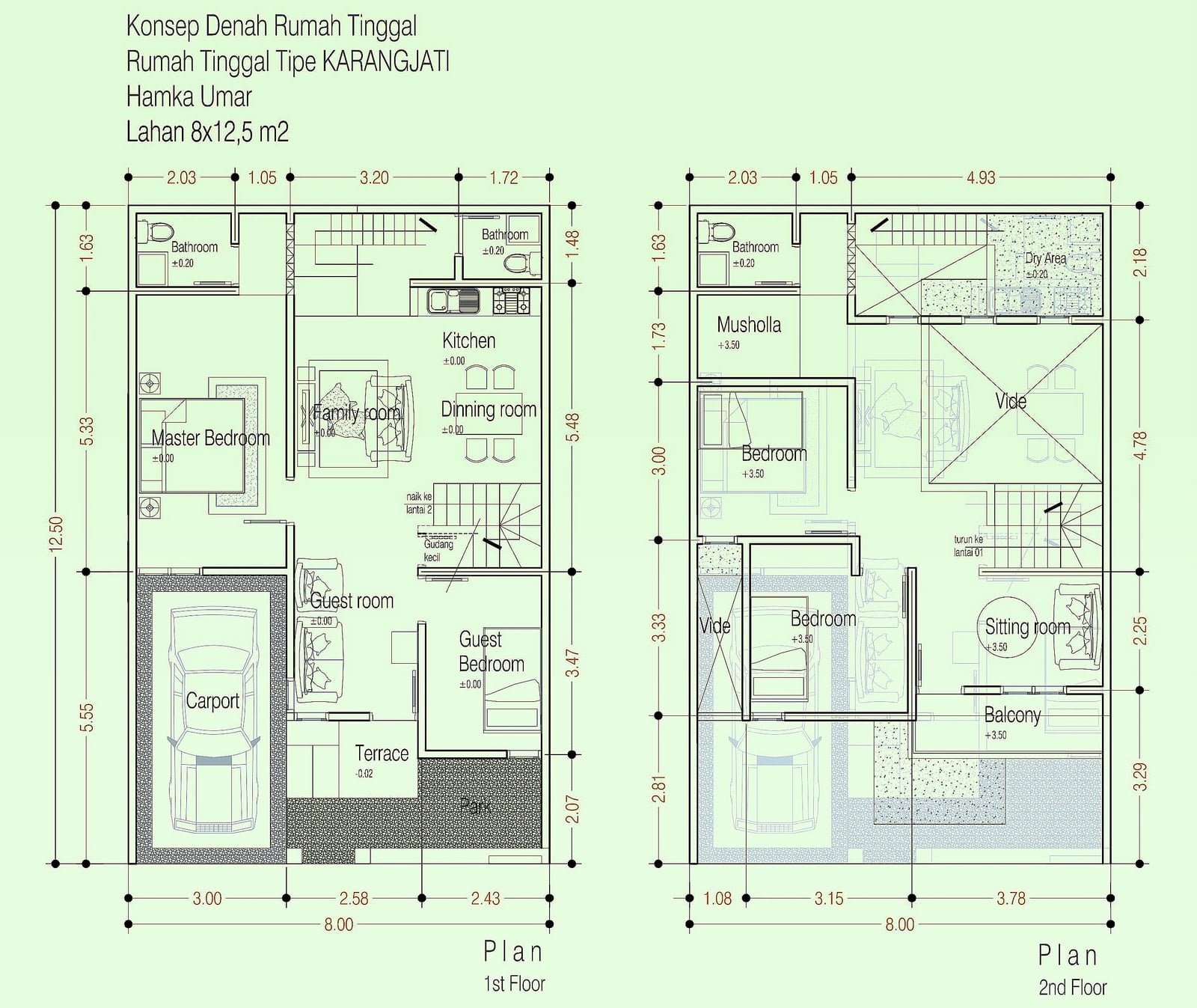 74 Terindah Sketsa Arsitek Rumah 8×12 Paling Terkenal