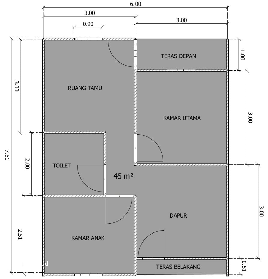 75 Trendy Desain Rumah Minimalis 6×7 Yang Belum Banyak Diketahui