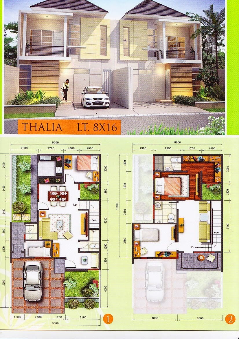 77 Terindah Desain Rumah Minimalis 8×14 Kreatif Deh