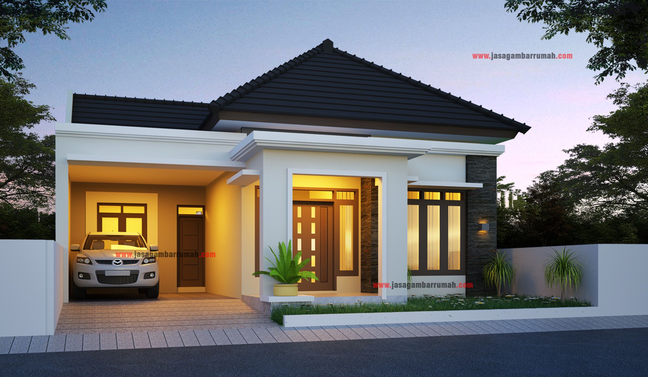 79 Ide Cantik Rumah Minimalis Gambar Terbaru 2020