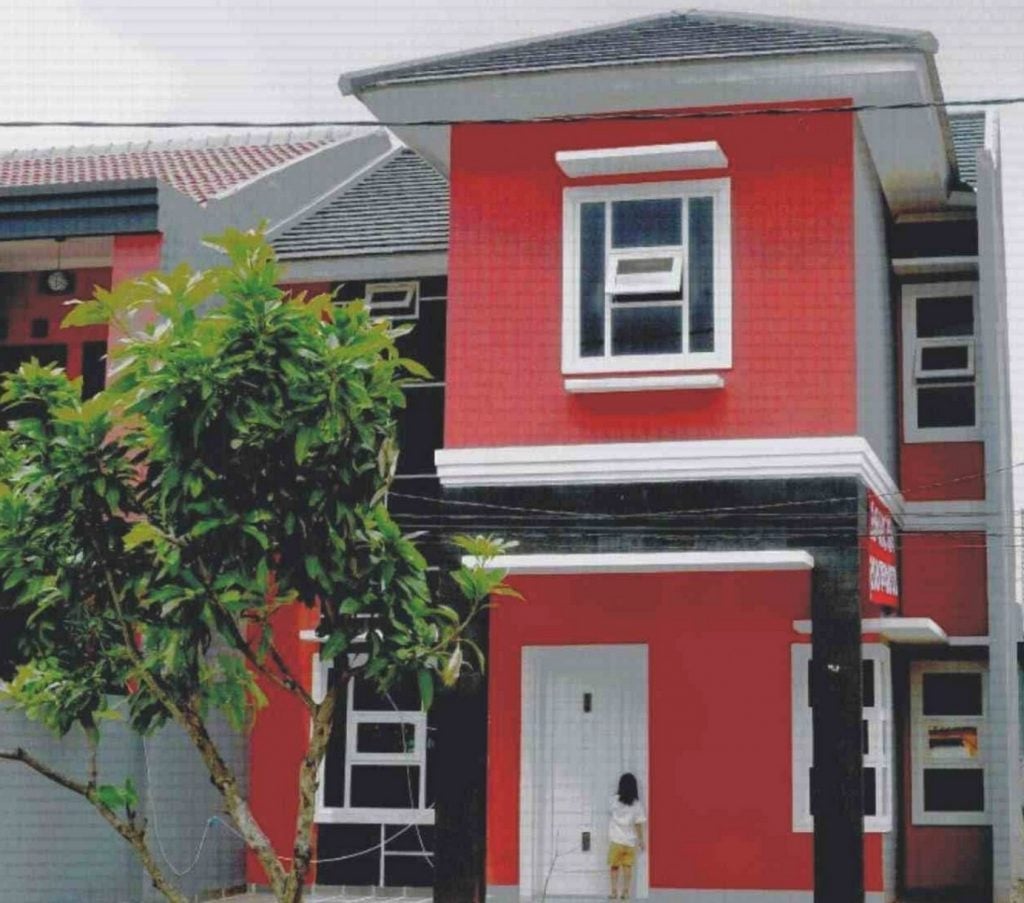 79 Inspirasi Desain Cat Rumah Minimalis Warna Merah Istimewa Banget
