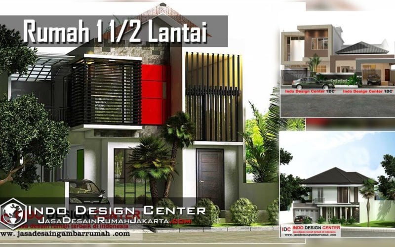 84 Trendy Desain Model Rumah Minimalis 1 2 Lantai Terpopuler Terbaru dan Terlengkap