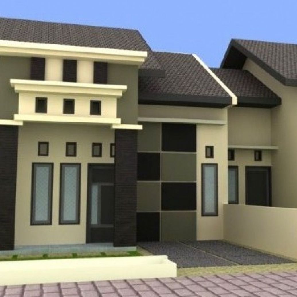  Cat  Rumah  Minimalis Bagian Depan  Arcadia Design Architect