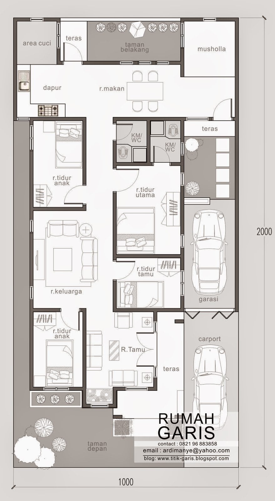 85 Kumpulan Desain Rumah Minimalis 10×20 Terbaru dan Terlengkap