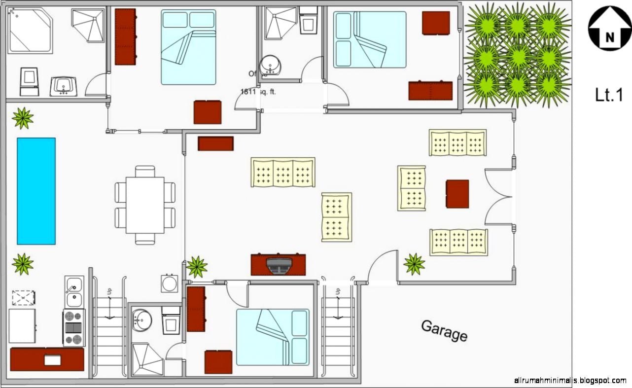 89 Terindah Sketsa Rumah Idaman Terbaru 2020