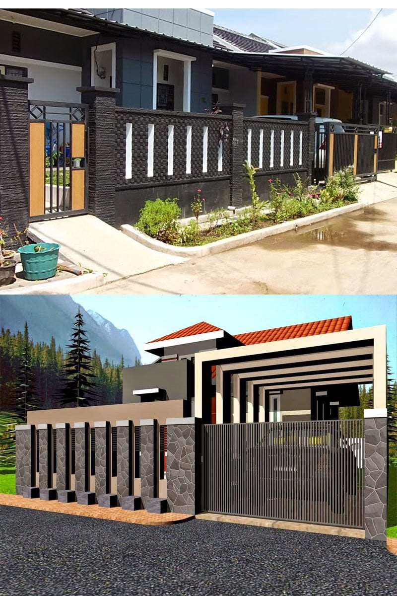 90 Trendy Pagar Minimalis Tembok Istimewa Banget Arcadia Design Architect