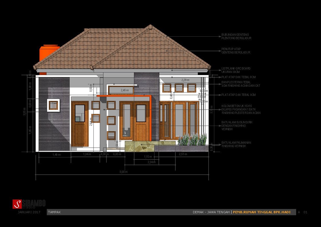 94 Inspirasi Rumah Minimalis 8×10 Trend Masa Kini