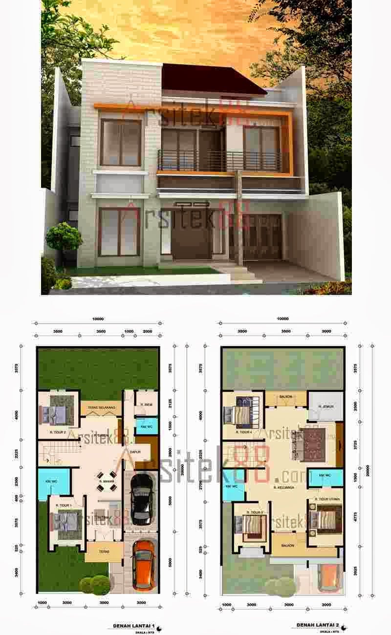 94 Kumpulan Rumah Minimalis 5 X 8 Trend Masa Kini