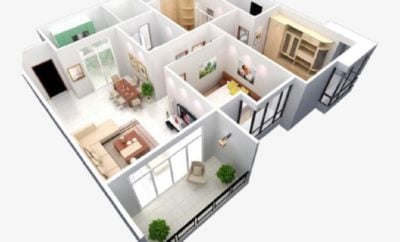 95 Ide Cantik Denah Rumah Modern Minimalis Paling Banyak di Cari