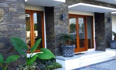 98 Gambar Rumah Minimalis Ornamen Batu Alam Paling Banyak di Cari