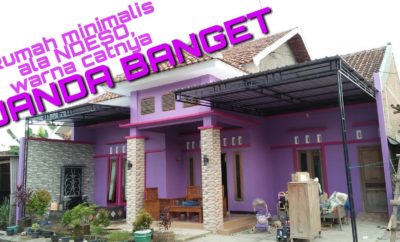 98 Trendy Rumah Minimalis Warna Ungu Paling Populer di Dunia