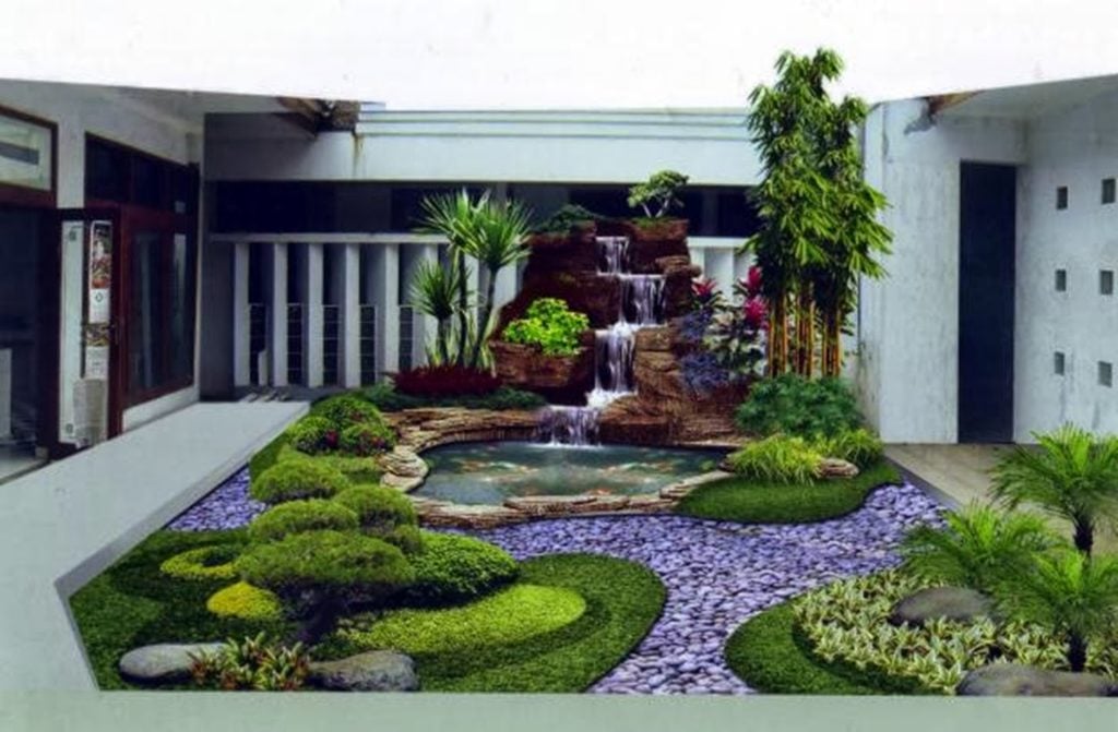  Contoh  Desain Taman  Rumah Minimalis Paling Kreatif 