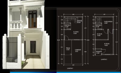 99 Ide Cantik Rumah Minimalis 4×7 Paling Terkenal