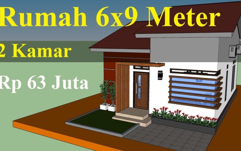 51 Gambar Rumah Minimalis 6X9 Tampak Depan Paling Populer di Dunia