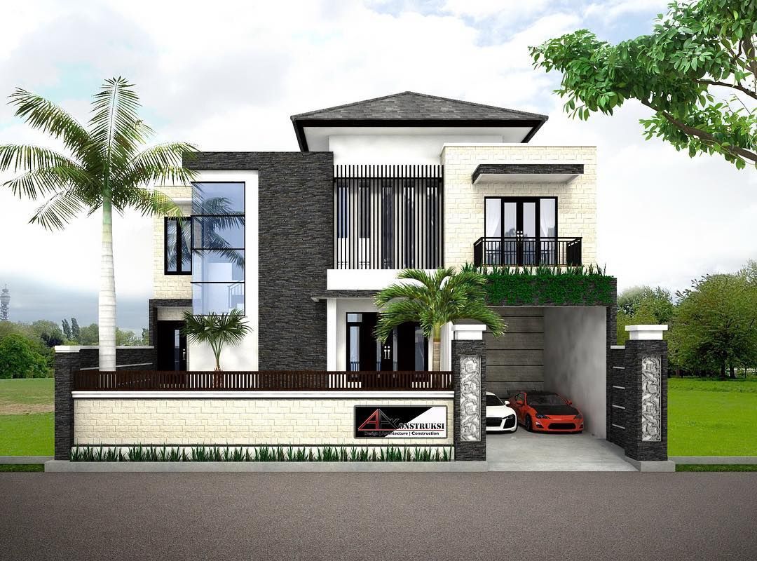 95 Kumpulan Desain Rumah 2 Lantai Modern Minimalis Terbaru 2020