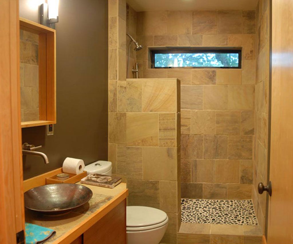 15 Inspirasi Desain Kamar Mandi Plus Wc Paling Terkenal