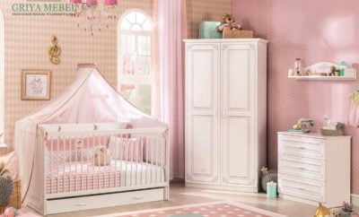 17 Kumpulan Desain Kamar Tidur Bayi Perempuan Paling Terkenal