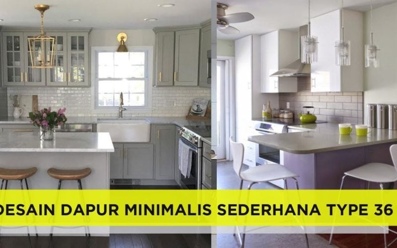 19 Populer Desain Dapur Minimalis Rumah Type 36 Kreatif Deh