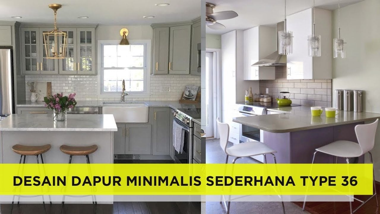 19 Populer Desain Dapur Minimalis Rumah Type 36 Kreatif Deh