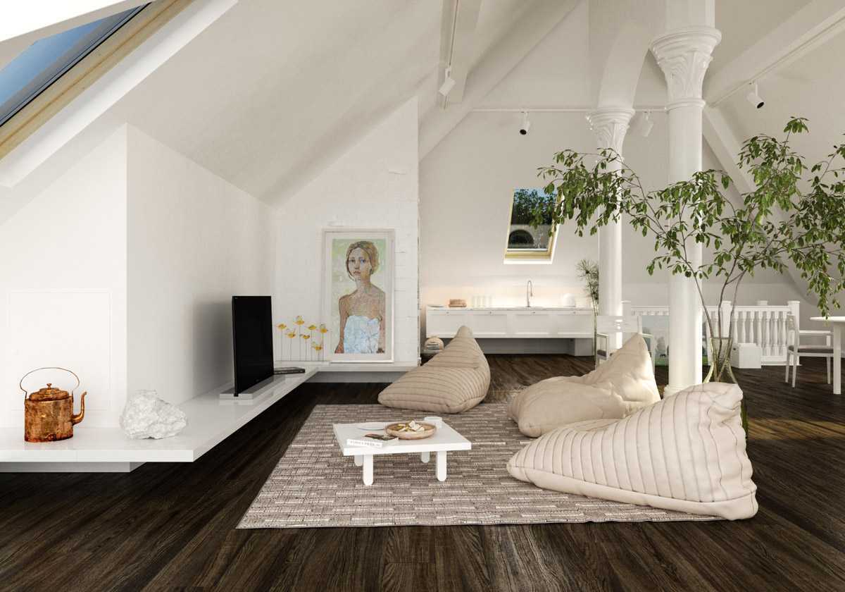 25 Inspirasi Desain Ruang Tamu Minimalis Tanpa Sofa Paling Terkenal