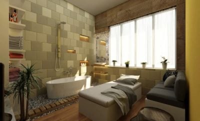 29 Ide Cantik Desain Kamar Mandi Cafe Paling Terkenal