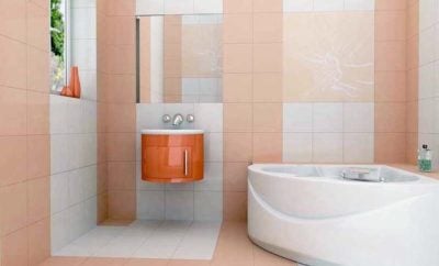 30 Populer Desain Kamar Mandi Warna Orange Paling Banyak di Cari