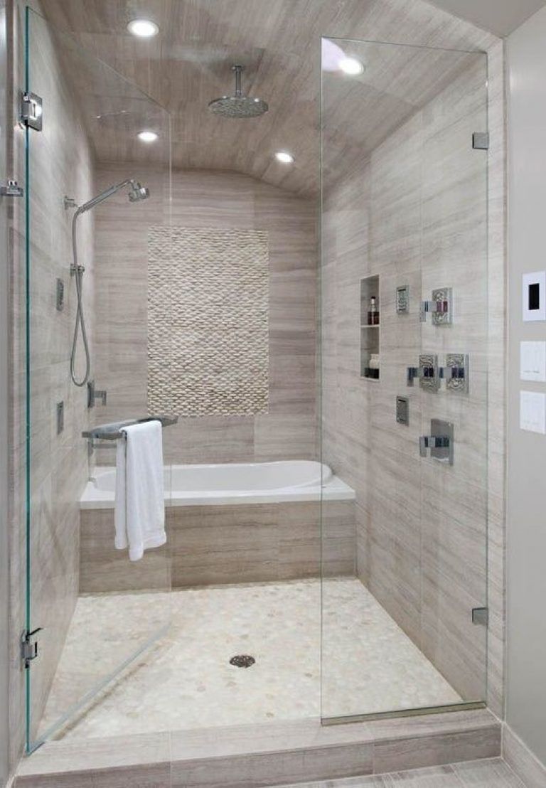 30 Trendy Desain Kamar Mandi Shower Paling Populer di Dunia