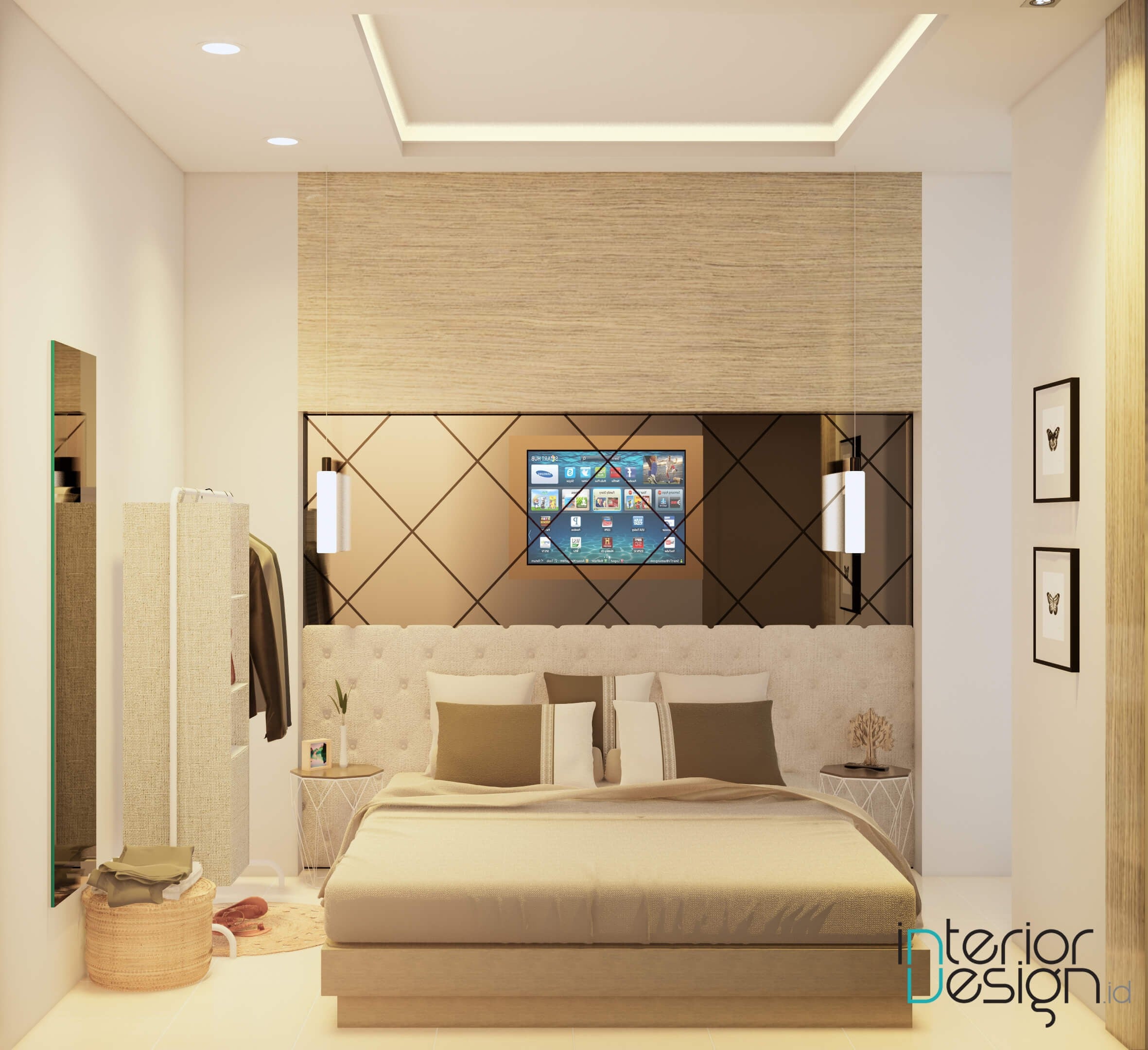 31 Ragam Seni Desain Kamar Tidur Minimalis Apartemen Yang Wajib Kamu Ketahui