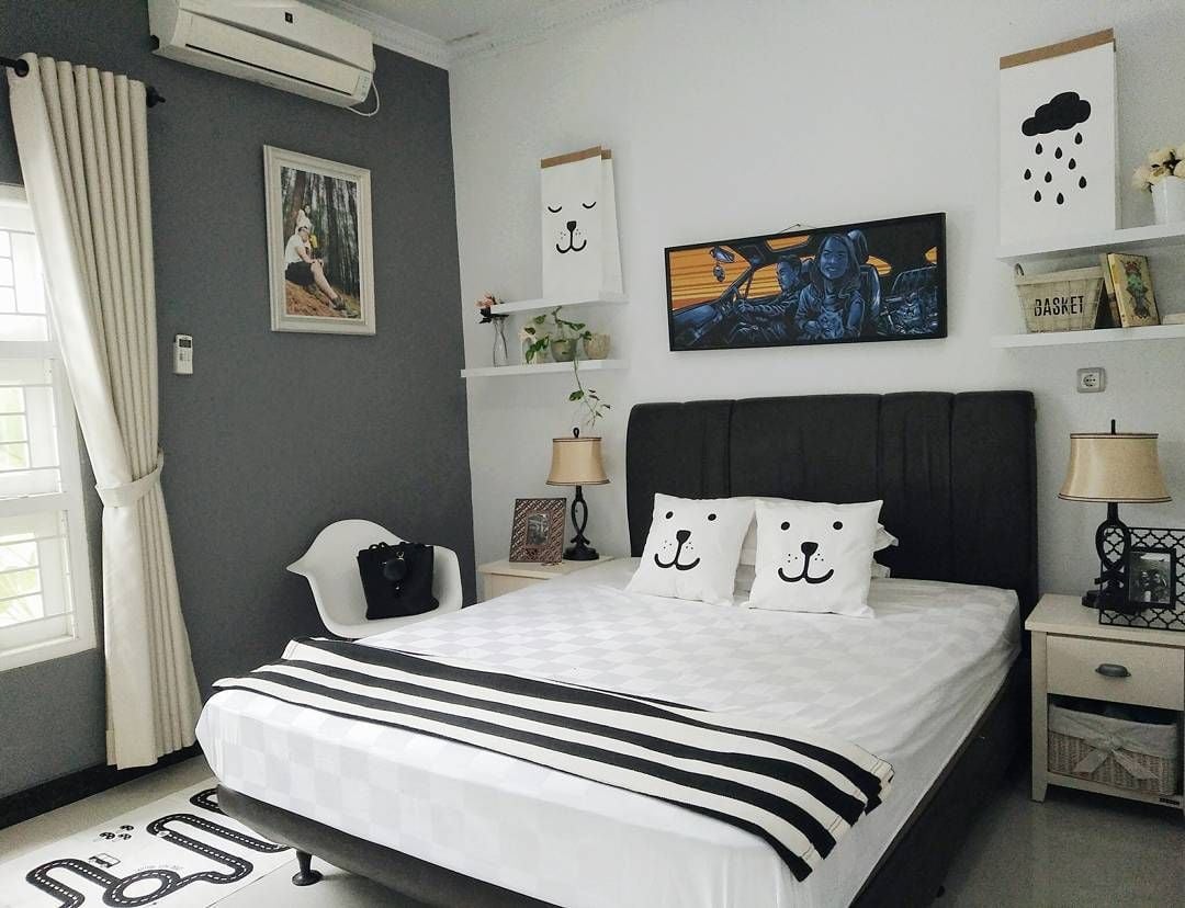 34 Gambar Desain Interior Kamar Tidur Minimalis Sederhana Kreatif Deh