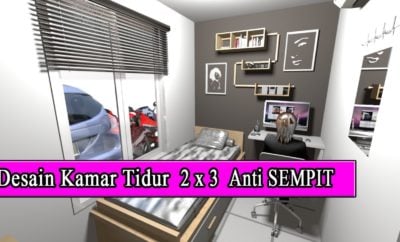 37 Inspirasi Desain Kamar Tidur Ukuran 2x3 Trend Masa Kini