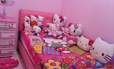 25 Inspirasi Dekor Kamar Hello Kitty Sederhana Terbaru Rezanesia Com