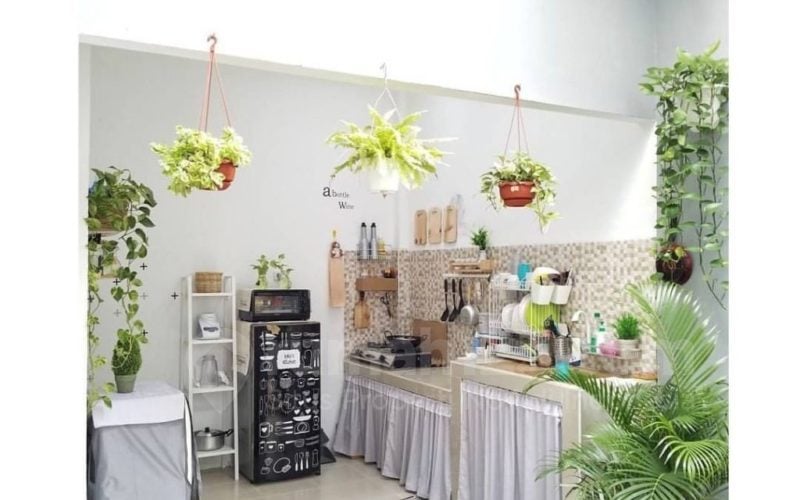 40 New Desain Dapur Kotor Terbuka Trend Masa Kini